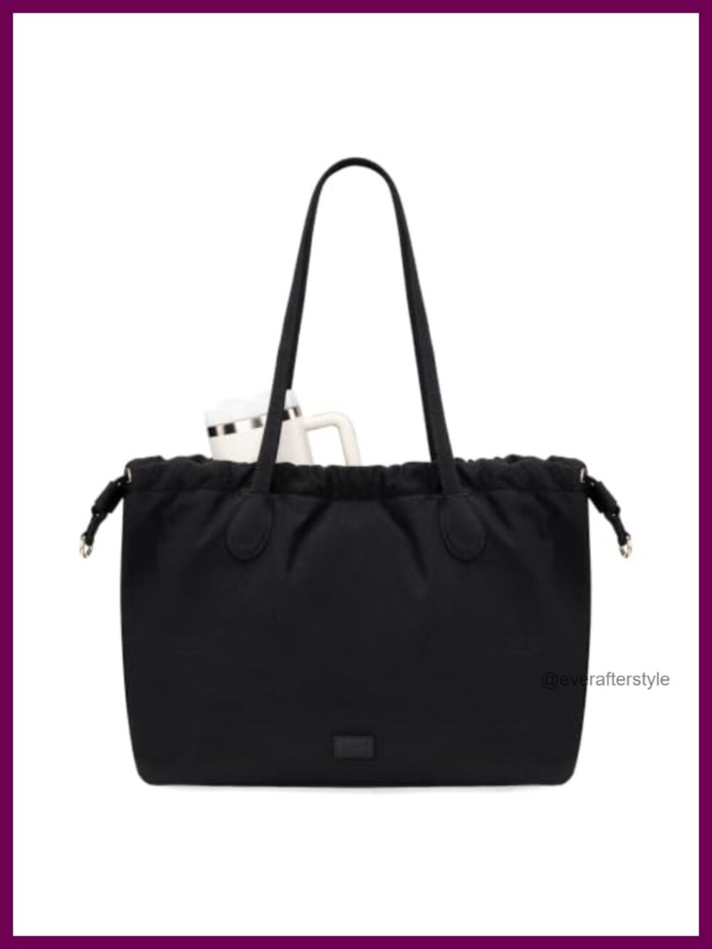 Montana West Lee Women's Waterproof Nylon Work Tote Large Shoulder Bag